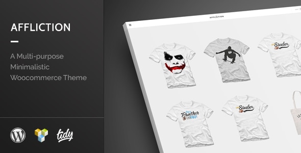 Affliction - Multipurpose Minimal WordPress WooCommerce Theme Logo